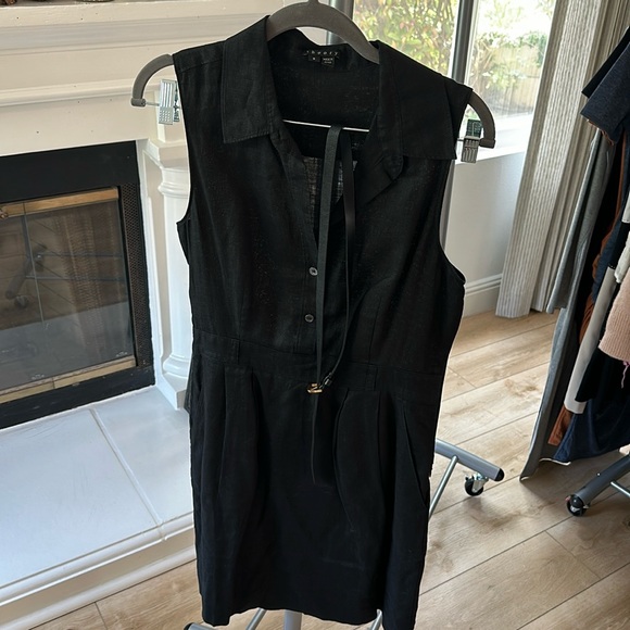 Theory Linen Dress - Picture 1 of 2